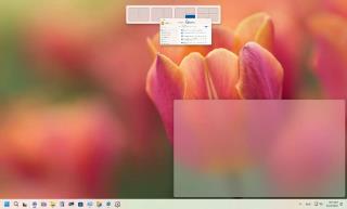 Windows 11에서 화면 상단 스냅 레이아웃을 비활성화하는 방법