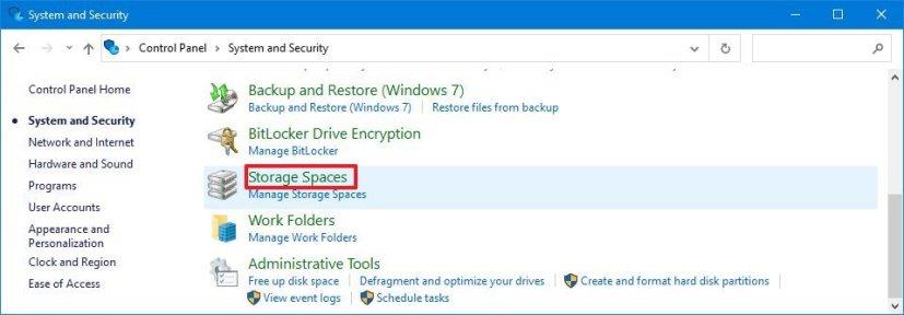 How to remove drive from pool in Storage Spaces on Windows 10