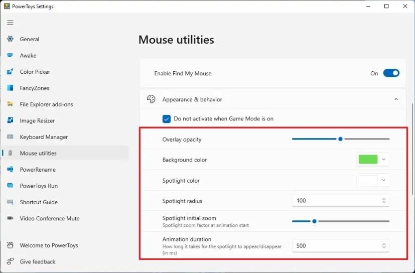 How to quickly find mouse pointer location on Windows 11