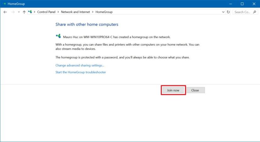 How to set up network file sharing on Windows 10
