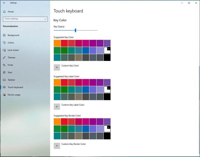 WINDOWS 10 21H2 TO GET NEW DEVICE USAGE, SPOTLIGHT, TOUCHPAD SETTINGS