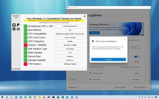 Bagaimana untuk mengetahui sebab Windows 11 tidak boleh berjalan pada PC anda