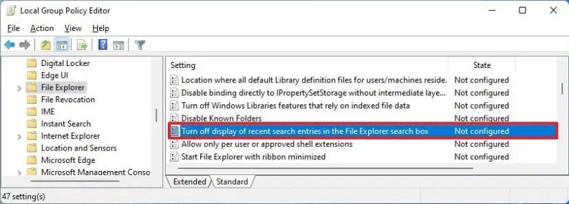 How to disable search web results on Windows 11