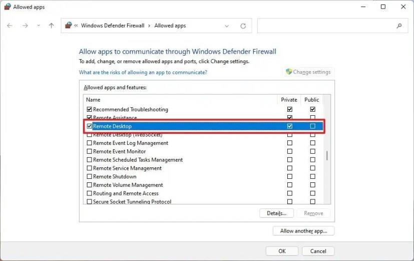 How to allow apps through firewall on Windows 11