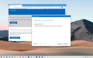 Windows 10 21H1 downloaden met Media Creation Tool