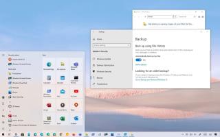 Cum să utilizați Istoricul fișierelor pentru a face backup la fișiere pe Windows 10