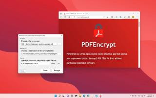 Bagaimana untuk melindungi kata laluan fail PDF percuma pada Windows 11