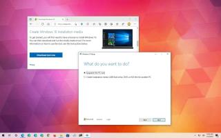 WINDOWS 10 21H2 DESCARCARE CU INSTRUMENTUL DE CREARE MEDIA