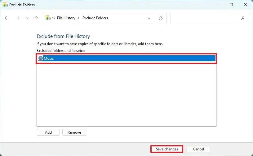 How to use File History backup on Windows 11