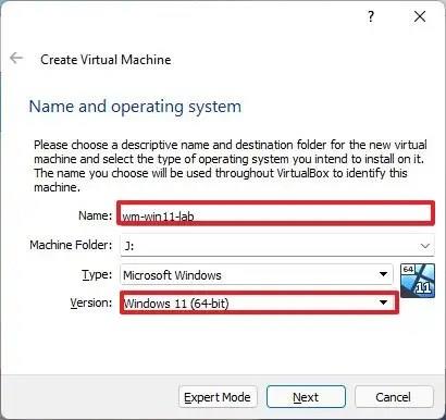 How to install Windows 11 on VirtualBox VM