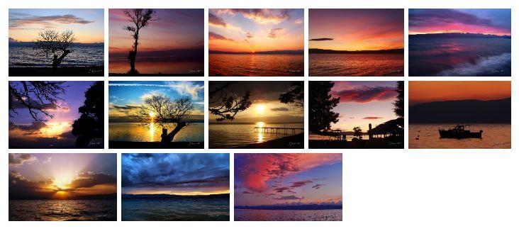 LAKE OHRID SUNSETS THEME FOR WINDOWS 10 (DOWNLOAD)