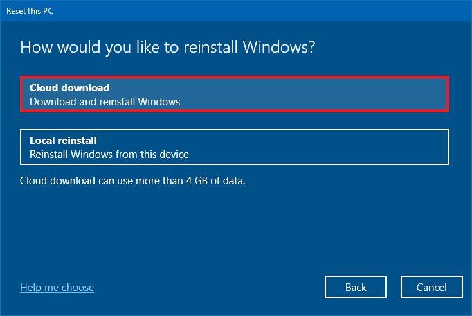 HOW TO RESET PC KEEPING PERSONAL FILES ON WINDOWS 10
