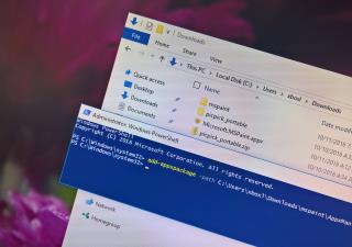 Как установить неподписанные приложения Windows 10 с помощью PowerShell