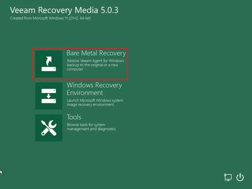 How to create full backup with Veeam on Windows 11