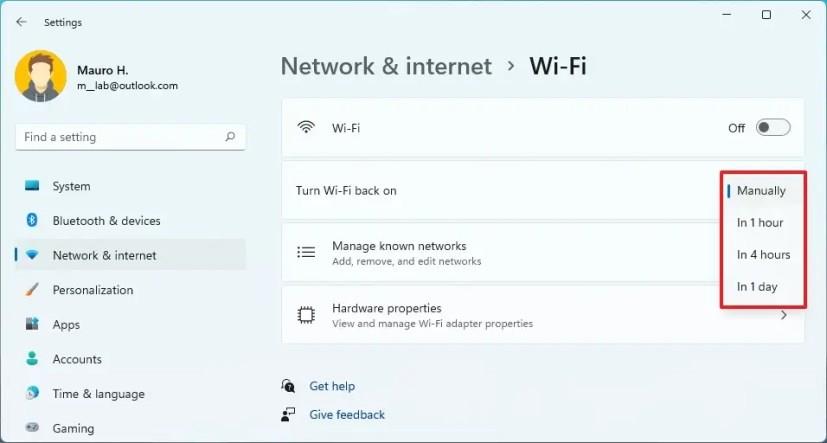 How to quickly enable or disable Wi-Fi connections on Windows 11