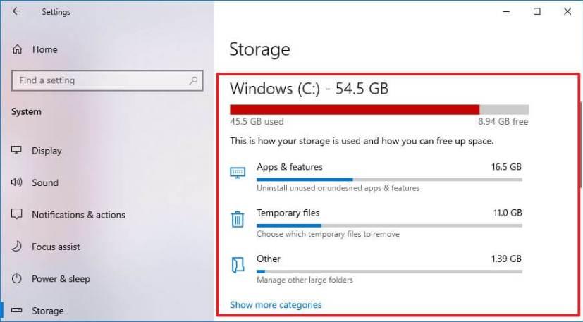 HOW TO SEE WHAT’S TAKING UP SPACE ON A HARD DRIVE ON WINDOWS 10