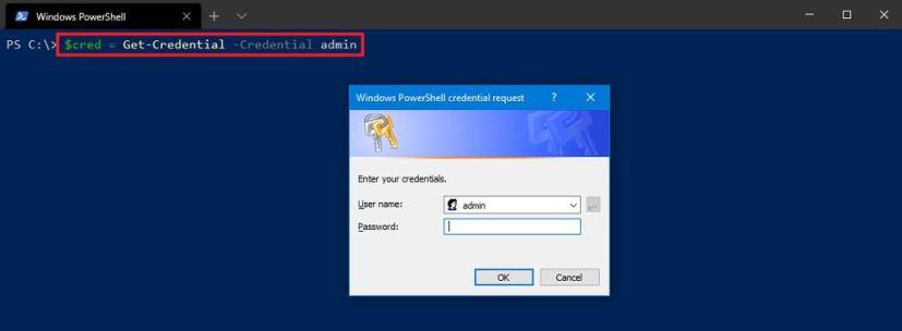 How to map network drive using PowerShell on Windows 10