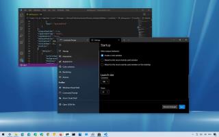 วิธีเปลี่ยนความสูงและความกว้างเริ่มต้นของ Windows Terminal