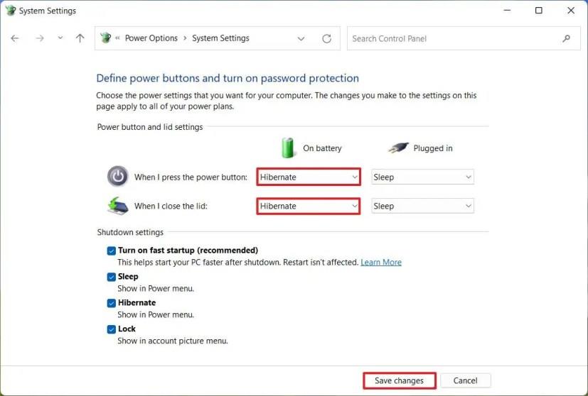 How to enable Hibernate on Windows 11