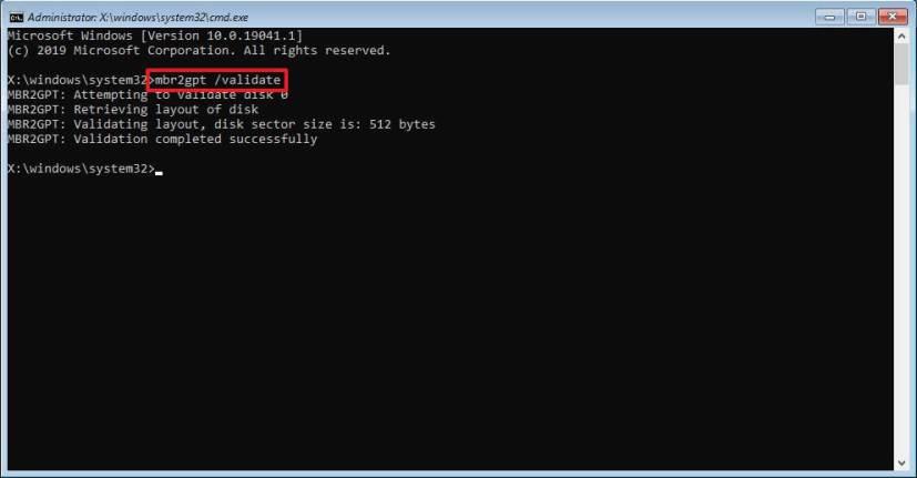 Convert MBR drive to GPT to enable UEFI and Secure Boot for Windows 11