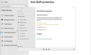 Windows 10X có tính năng bảo vệ chống trộm