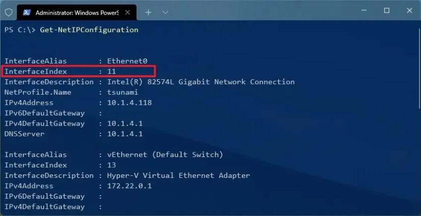 How to remove static IP address on Windows 11