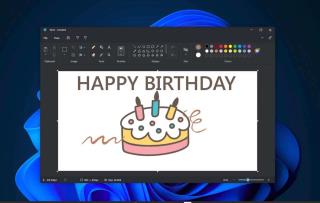 Windows 11 primește o nouă aplicație Paint cu suport pentru modul întunecat