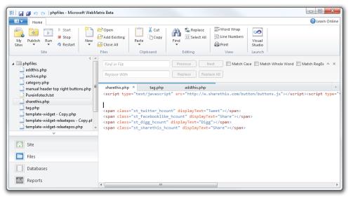 WebMatrix, a FREE alternative Web Development tool from Microsoft