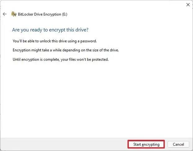 How to enable BitLocker on Windows 11