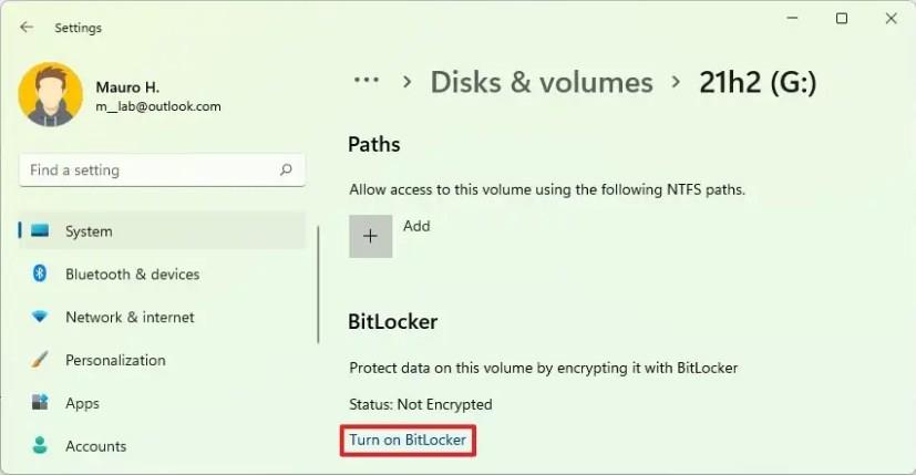 How to enable BitLocker on Windows 11