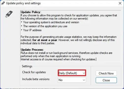 How to create bootable USB drive for Windows 11 with Rufus