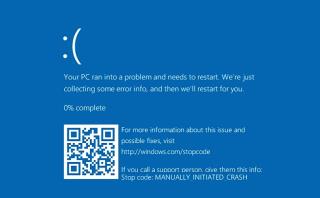 Windows 10 BSOD получает коды быстрого ответа, чтобы помочь пользователям устранять сбои