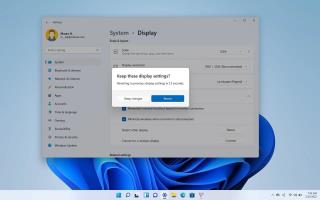 Bagaimana untuk menukar orientasi paparan pada Windows 11