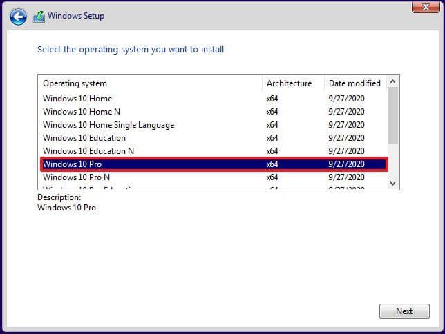 Perform clean install Windows 10 on SSD from USB, ISO, boot, recovery image