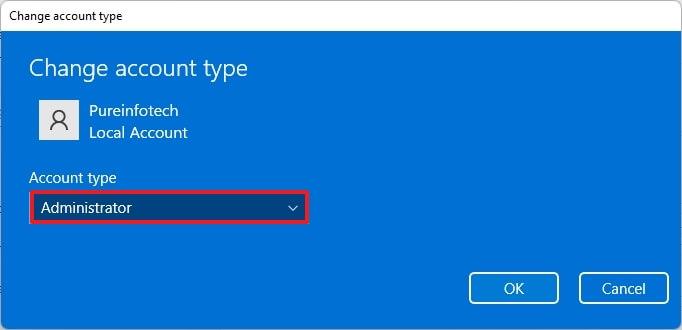 How to create local administrator account on Windows 11