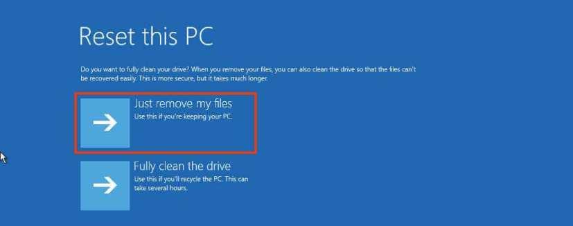 How to factory reset Windows 11 removing everything