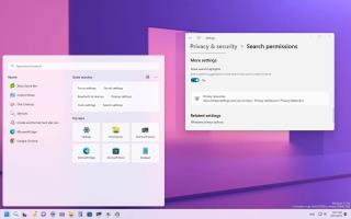 Come disabilitare i punti salienti della ricerca su Windows 11