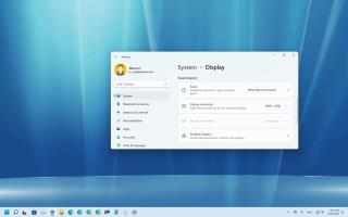 Bagaimana untuk menukar resolusi skrin pada Windows 11