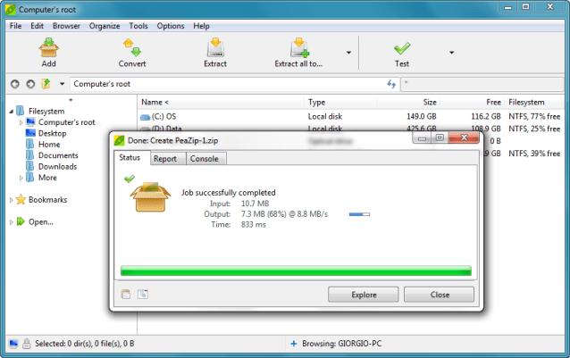 Better ZIP with PeaZip and forget archival file formats [Download]