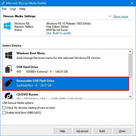 How to create a full backup of Windows 10 using Macrium Reflect