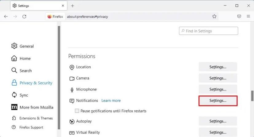 How to stop web notifications in Chrome, Firefox, Edge on Windows 11