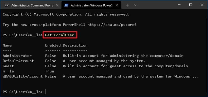 How to see all existing user accounts on Windows 10