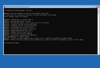 Convertir le lecteur MBR en GPT pour activer UEFI et Secure Boot pour Windows 11