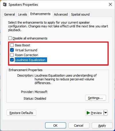 How to enable ‘Enhance audio’ on Windows 11