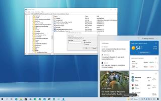 Comment empêcher la barre des tâches actualités et centres dintérêt de souvrir en survolant Windows 10