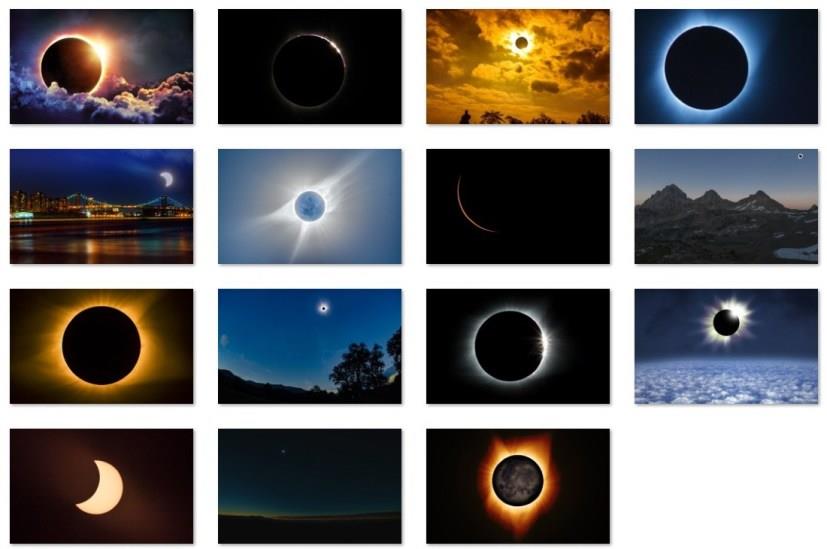 THE GREAT AMERICAN SOLAR ECLIPSE THEME FOR WINDOWS 10 (DOWNLOAD)