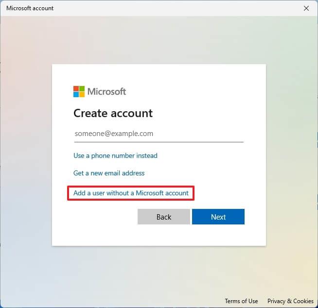 How to create local administrator account on Windows 11