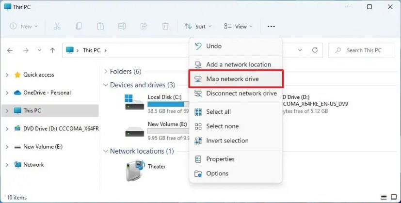 How to access network shared folder on Windows 11