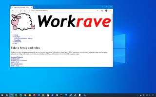 Workrave 提醒您在電腦前休息一下以防止受傷