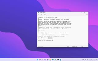 Cách chỉnh sửa nhanh tệp HOSTS trên Windows 11